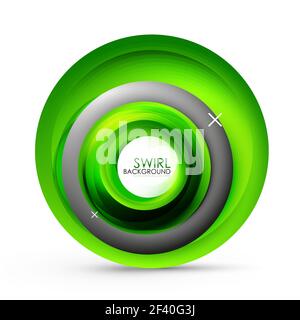 Les lignes en spirale tourbillon vecteur 3d abstract background. Les lignes en spirale tourbillon vecteur 3d abstract background. Vector illustration Illustration de Vecteur
