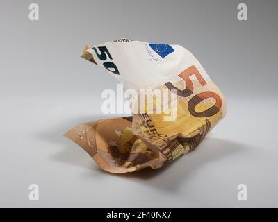 La monnaie européenne comme moyen de paiement. Banque D'Images