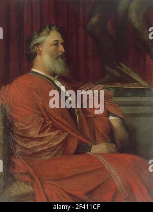 George Frederick Watts - Frédéric Lord Leighton Banque D'Images