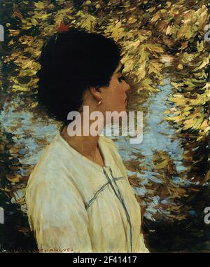 Henry Herbert la Thangue (1859 - 1929) - un andalou Banque D'Images