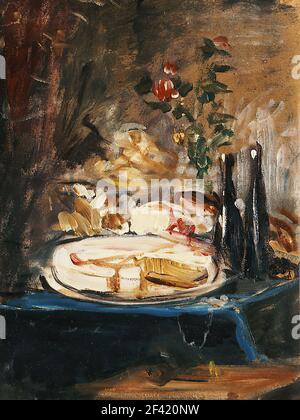 Nikólaos Gýzis - Table avec gâteau Banque D'Images