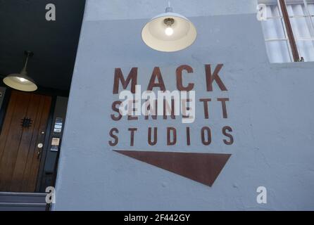 Los Angeles, Californie, États-Unis 18 mars 2021 VUE générale de l'atmosphère des studios Mack Sennett au 1215 Bates Avenue à Los Angeles, Californie, États-Unis. Photo par Barry King/Alay stock photo Banque D'Images