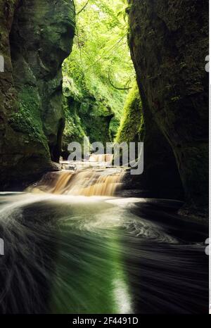 Géographie / voyage, Ecosse, Devils Devil's Pulpit, Glasgow, été, Informations-droits-autorisations-supplémentaires-non-disponibles Banque D'Images