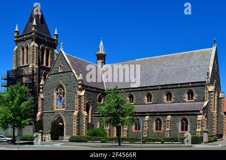 Goulburn, Nouvelle-Galles du Sud, Australie - la vieille cathédrale Saint-Pierre-et-Paul dans le village de Nouvelle-Galles du Sud Banque D'Images