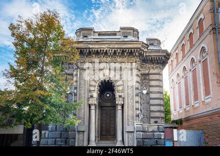 Maison ukrainienne des acteurs ancien temple Karaite Kenesa - Kiev, Ukraine Banque D'Images