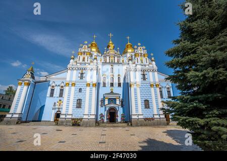 Monastère de la Golden-Domed de Saint-Michel - Kiev, Ukraine Banque D'Images