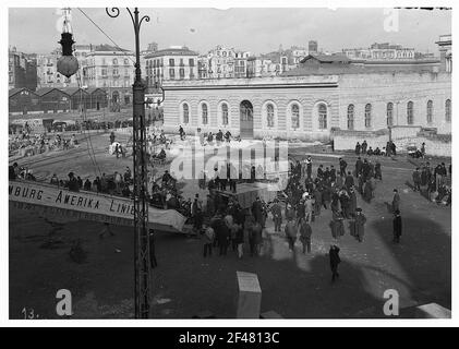 Naples / Italie : descendant de Hapag Banque D'Images