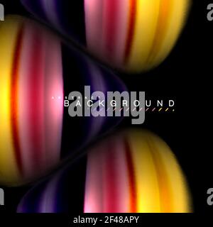 Mélange fluide couleurs vecteur vague résumé conception d'arrière-plan. Vagues de mesh colorées. Mélange fluide couleurs vecteur vague résumé conception d'arrière-plan. Vagues de mesh colorées. Illustration vectorielle Illustration de Vecteur