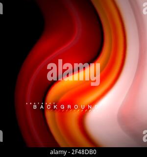 Mélange fluide couleurs vecteur vague résumé conception d'arrière-plan. Vagues de mesh colorées. Mélange fluide couleurs vecteur vague résumé conception d'arrière-plan. Vagues de mesh colorées. Illustration vectorielle Illustration de Vecteur