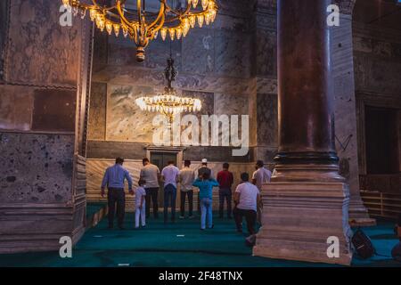 Principales attractions éditoriales d'Istanbul Banque D'Images