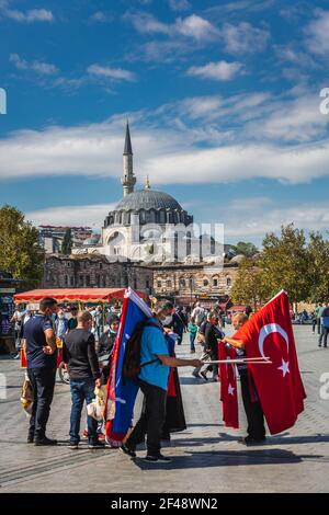 Principales attractions éditoriales d'Istanbul Banque D'Images