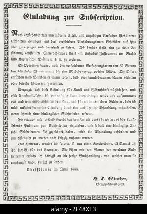 Invitation à un abonnement pour la publication du document méthode inverse par l'inventeur Banque D'Images