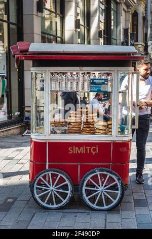 Principales attractions éditoriales d'Istanbul Banque D'Images