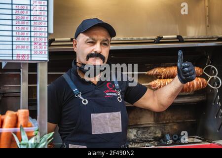 Principales attractions éditoriales d'Istanbul Banque D'Images