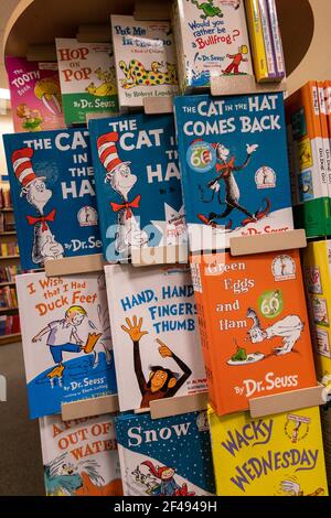 Barnes & Noble Booksellers Book Display dans la section enfants, NYC, Etats-Unis Banque D'Images