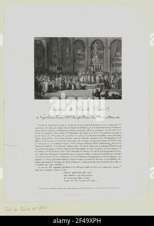 Baptême du Prince impérial Napoléon Eugène Louis Jean Joseph (1856-1879), 14 juin 1856 | Paris