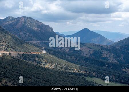 Parc national de Belezma dans les montagnes d'Aures, Batna, Algérie Banque D'Images