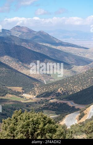 Parc national de Belezma dans les montagnes d'Aures, Batna, Algérie Banque D'Images