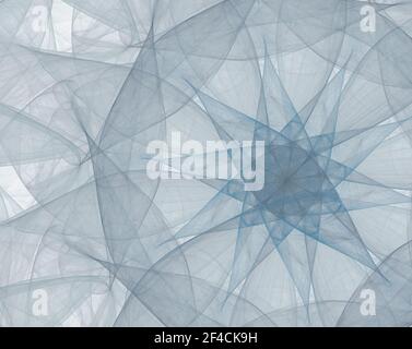 Série de particules élémentaires. Interaction des formes fractales abstraites sur le sujet de la physique nucléaire. La collision des particules élémentaires. Banque D'Images