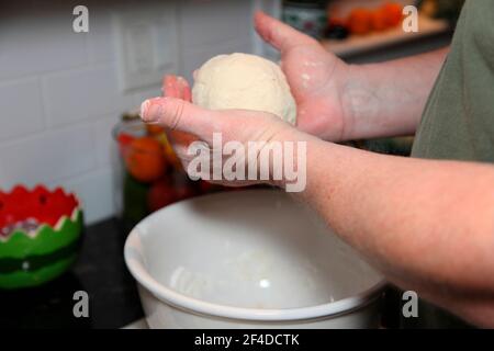 cuisine familiale Banque D'Images