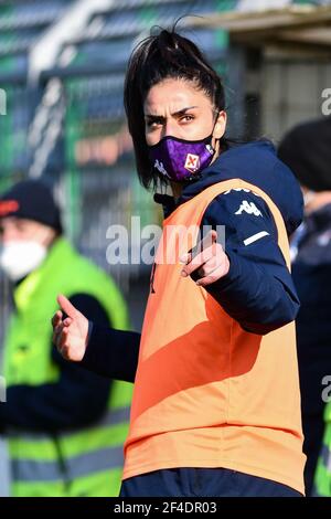 Florence, Italie. 20 mars 2021. Martina Piemonte (Fiorentina Femminile) pendant l'ACF Fiorentina Femminile vs Juventus, football italien série A Women Match à Florence, Italie, Mars 20 2021 crédit: Agence de photo indépendante/Alamy Live News Banque D'Images