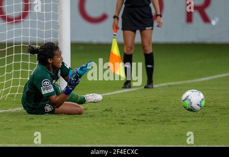 Porto Alegre, Brésil. 21 mars 2021. Finale du match de football de la Ligue brésilienne des femmes 2020 (sous-18) entre Internacional et Fluminense au stade Beira Rio à Porto Alegre, RS, Brésil. Crédit: SPP Sport presse photo. /Alamy Live News Banque D'Images