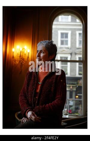 Joan Baez dans Londonpic David Sandison 13/1/2004 Banque D'Images