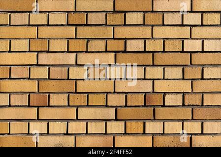 Mur en briques de clinker jaune, Bavière, Allemagne Banque D'Images