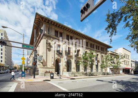 Miami Center for Architecture & Design Old United States Post Bureau et palais de justice conçus par Kiehnel Elliott architectural Firm and Oscar Wenderoth A. Banque D'Images