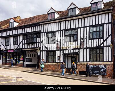 White Hart Hotel Holywell Hill, St. Albans Hertfordshire Royaume-Uni Banque D'Images