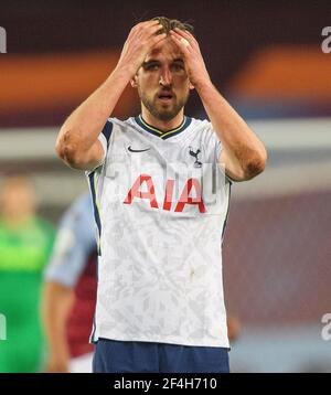 Villa Park, Birmingham, 21 mars 2021 Harry Kane de Tottenham lors de leur match de Premier League contre Aston Villa crédit photo : © Mark pain / Alamy Live News Banque D'Images