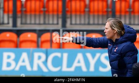 Barnett, Royaume-Uni. 21 mars 2021. EDGWARE, ANGLETERRE - MARS 21: Rehanne Skinner Manager de Tottenham Hotspur femmes pendant FA Women's Spur League betweenTottenham Hotspur et Bristol City au stade de Hive, Edgware, Royaume-Uni le 21 Mars 2021 crédit: Action Foto Sport/Alay Live News Banque D'Images