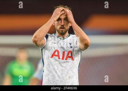 Villa Park, Birmingham, 21 mars 2021 Harry Kane de Tottenham lors de leur match de Premier League contre Aston Villa crédit photo : © Mark pain / Alamy Live News Banque D'Images