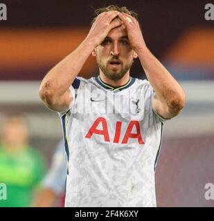 Villa Park, Birmingham, 21 mars 2021 Harry Kane de Tottenham lors de leur match de Premier League contre Aston Villa crédit photo : © Mark pain / Alamy Live News Banque D'Images