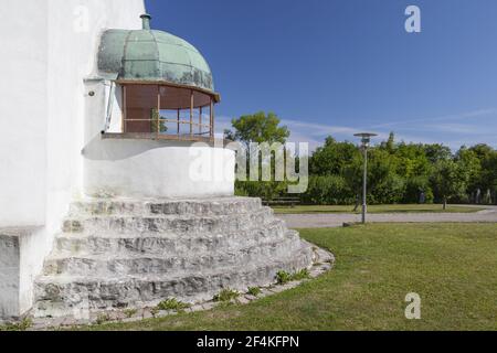 Géographie / voyage, Danemark, isle Zealand, isle Zealand, phare Stevns FYR, Stevns Klint, Hojerup, Additional-Rights-Clearance-Info-not-available Banque D'Images