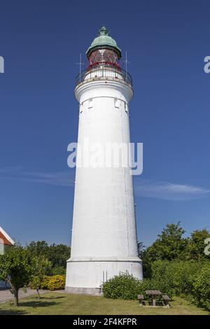 Géographie / voyage, Danemark, isle Zealand, isle Zealand, phare Stevns FYR, Stevns Klint, Hojerup, Additional-Rights-Clearance-Info-not-available Banque D'Images