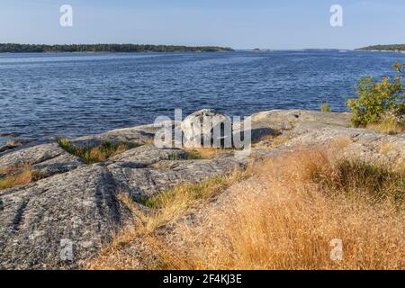 Géographie / Voyage, Suède, Stockholm laen, Stockholm skårgården, vue de l'île Moeja vers le Bal, Additional-Rights-Clearance-Info-not-available Banque D'Images