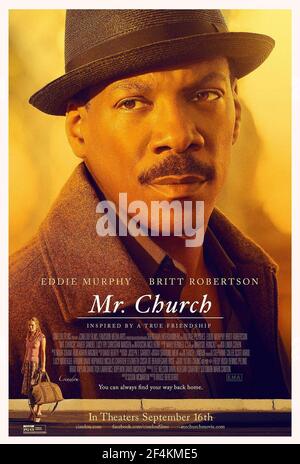 EDDIE MURPHY, M. CHURCH (2016), dirigé par BRUCE BERESFORD. Crédit: TENSION PHOTOS / Album Banque D'Images