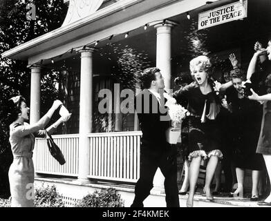 JANE FONDA et JIM HUTTON en PÉRIODE D'AJUSTEMENT (1962), dirigé par GEORGE ROY HILL. Crédit : M.G.M / Album Banque D'Images