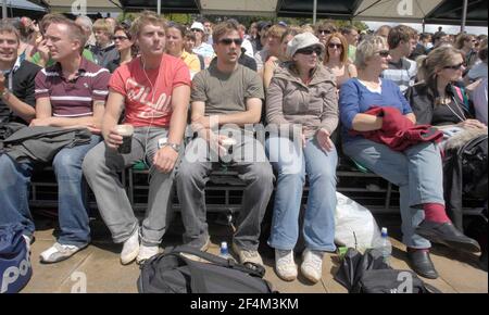 WIMBLEDON 2007 5e JOUR 29/6/07. PHOTO DE LA COUR 13 DAVID ASHDOWNIMBLEDON 2007 Banque D'Images