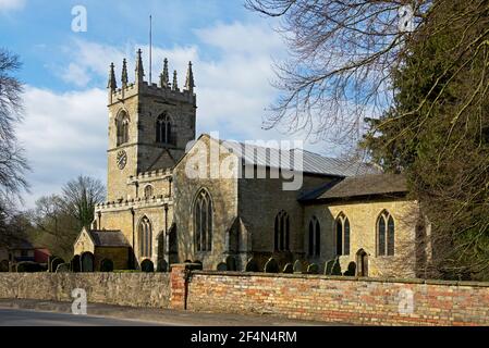 All Saints Church, Grotte du Nord, East Yorkshire, England UK Banque D'Images