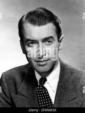 James Stewart. Portrait de l'acteur américain, James Maitland 'Jimmy' Stewart (1908-1997), studio de publicité tourné, 1948 Banque D'Images