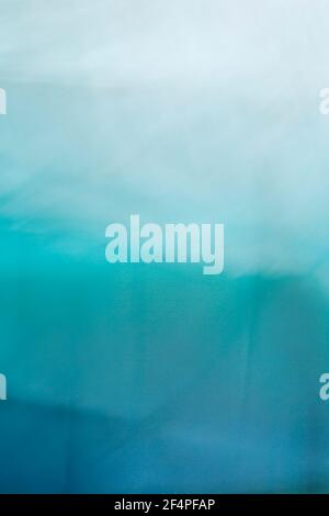 Abstrait contemporain dans des tons bleu turquoise blanc Banque D'Images
