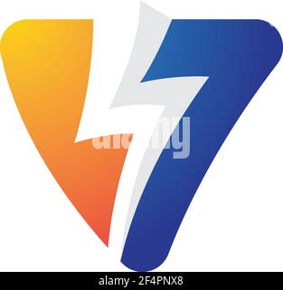 Images du logo Lightning Illustration de Vecteur