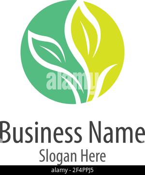 Images du logo Ecologie Illustration de Vecteur