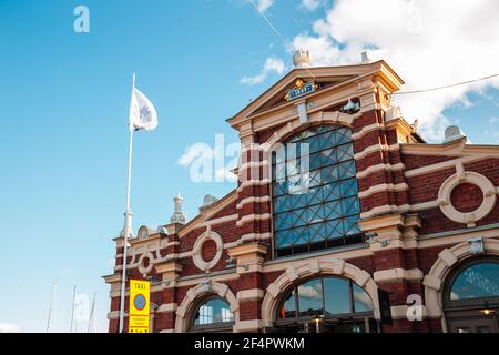 Helsinki, Finlande - 15 août 2019 : marché d'Helsinki Banque D'Images