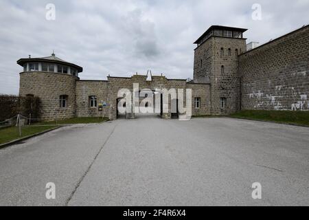 mauthausen, autriche, 26 mars 2019, kz memorial mauthausen, camp de concentration Banque D'Images