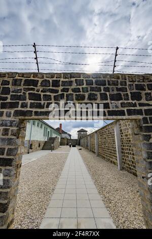 mauthausen, autriche, 26 mars 2019, kz memorial mauthausen, camp de concentration Banque D'Images