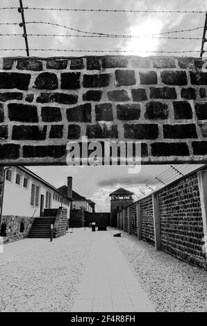 mauthausen, autriche, 26 mars 2019, kz memorial mauthausen, camp de concentration Banque D'Images