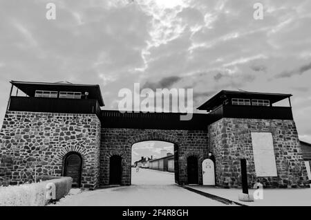 mauthausen, autriche, 26 mars 2019, kz memorial mauthausen, camp de concentration Banque D'Images